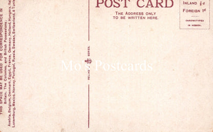 Vintage postcard with text and 'Max Postcards' branding