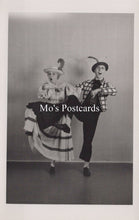 Load image into Gallery viewer, Two people in vintage costumes with &#39;Mo&#39;s Postcards&#39; text overlay
