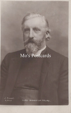 Vintage black and white portrait of a man with 'Mo's Postcards' text overlay