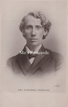 Load image into Gallery viewer, Vintage black and white portrait of a man with &#39;Mo&#39;s Postcards&#39; text overlay
