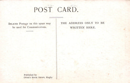 Vintage postcard with text instructions and publisher information.