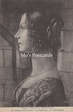 Black and white portrait of a woman with 'Mo's Postcards' text overlay