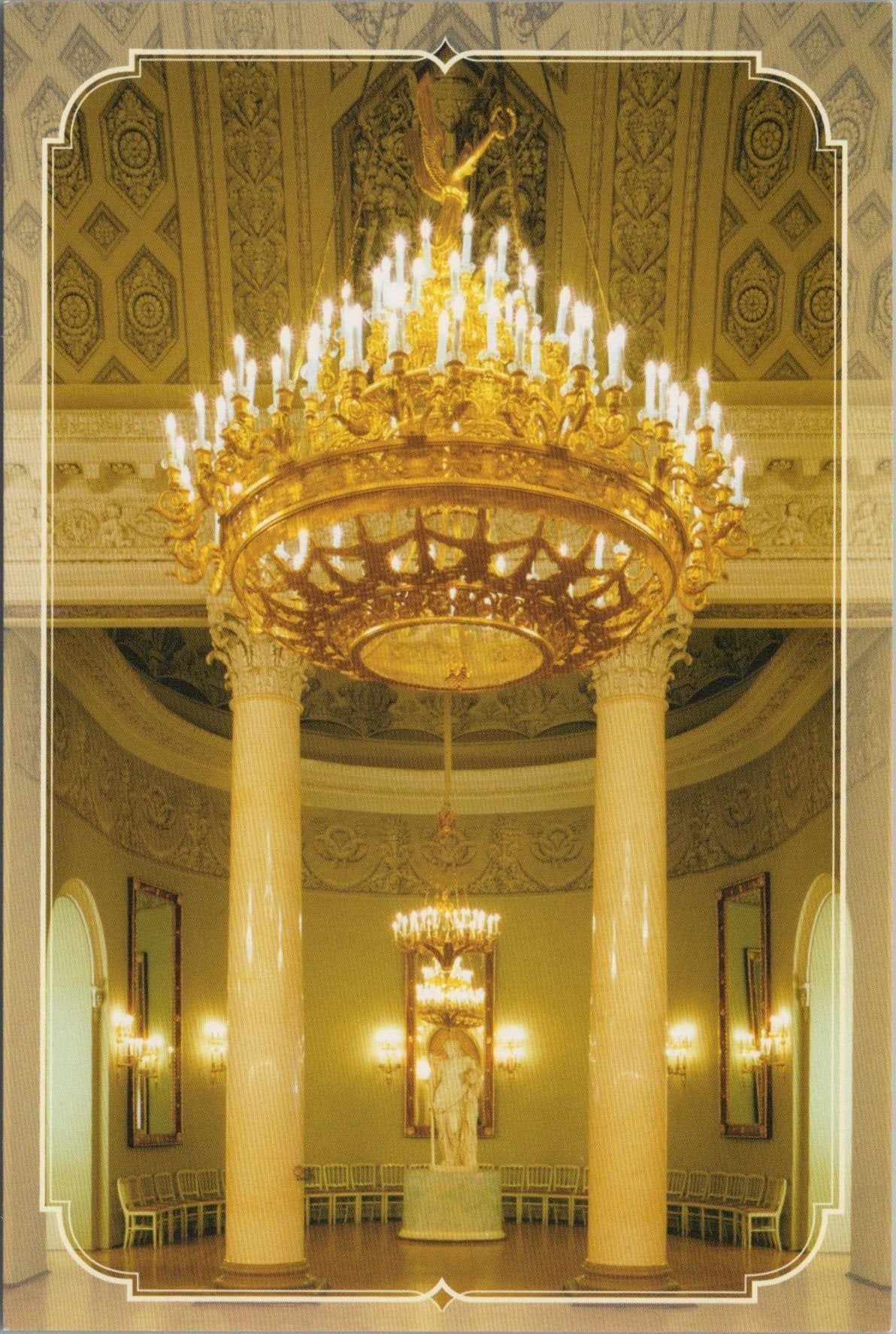 Russia Postcard - The Banqueting Hall, The Yusupov Palace, Saint Petersburg   SW17069