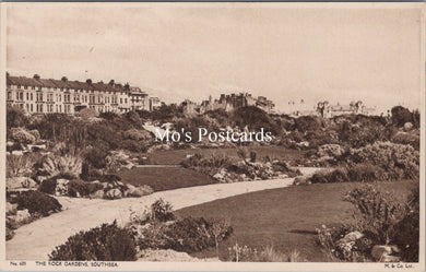 Hampshire Postcard - Southsea, The Rock Gardens  SW17349