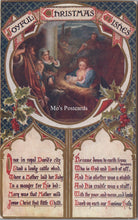 Load image into Gallery viewer, Greetings Postcard - Joyful Christmas Wishes  SW17372
