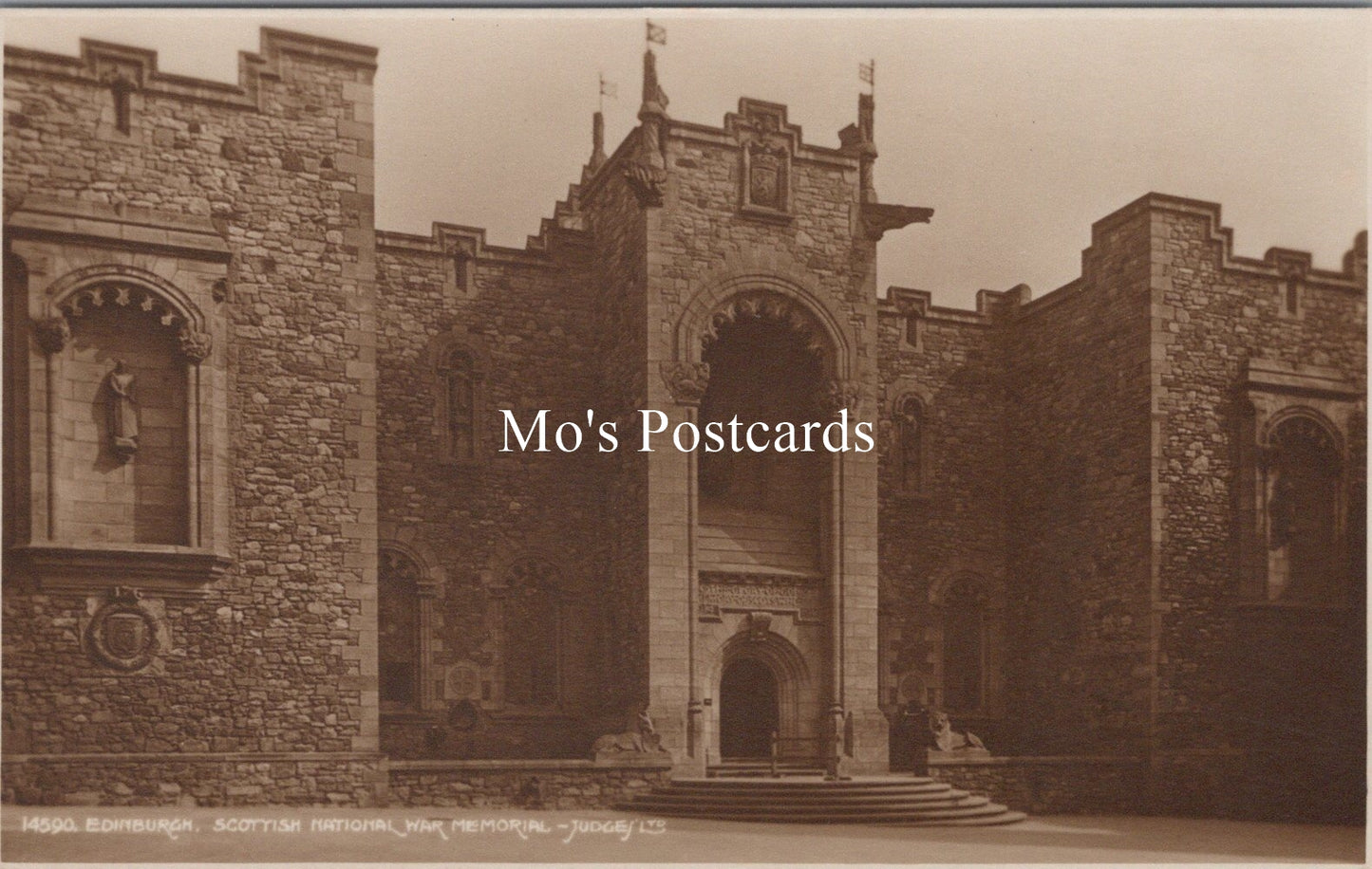 Scotland Postcard - Edinburgh, Scottish National War Memorial   SX7