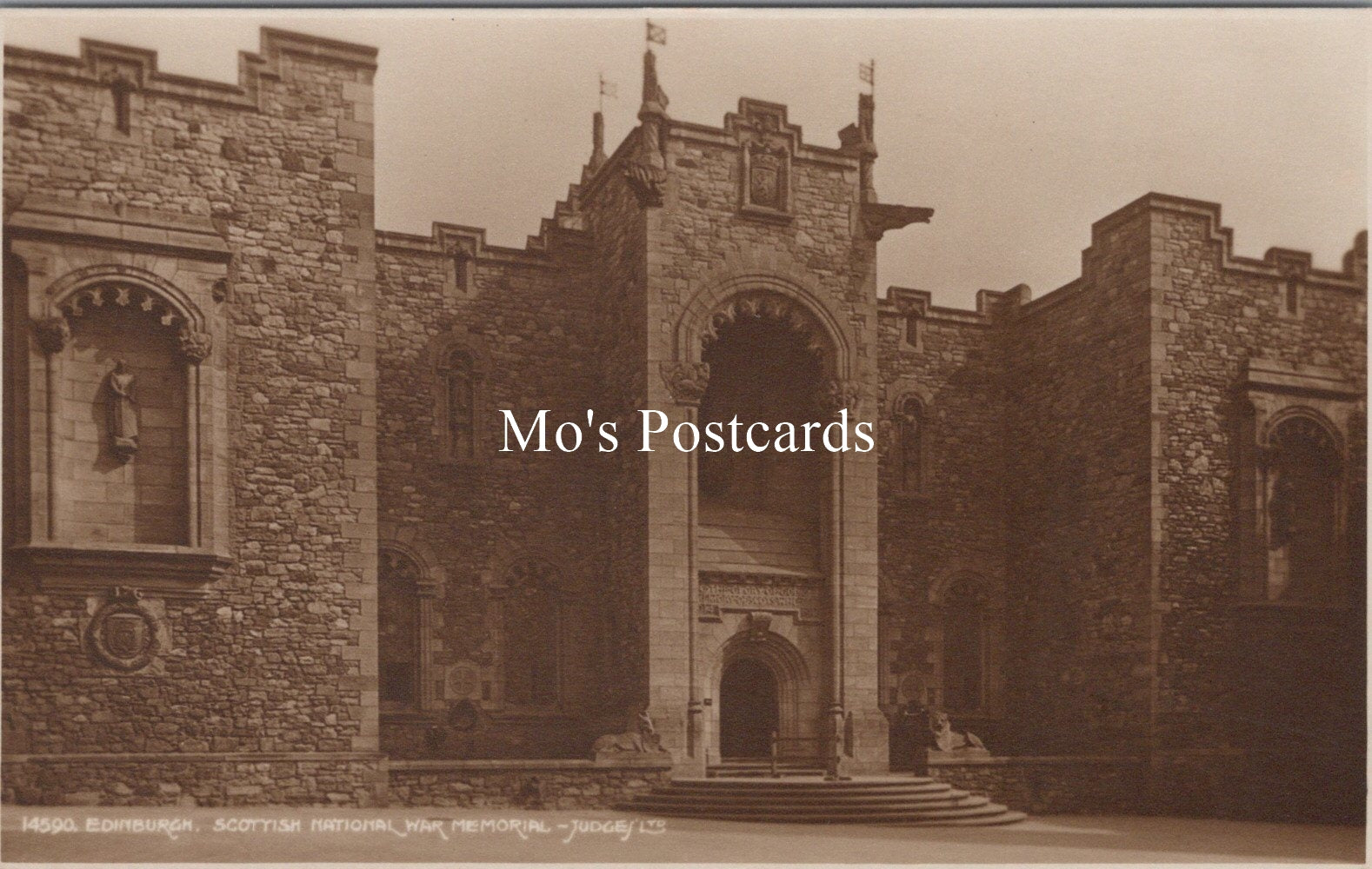 Scotland Postcard - Edinburgh, Scottish National War Memorial   SX7