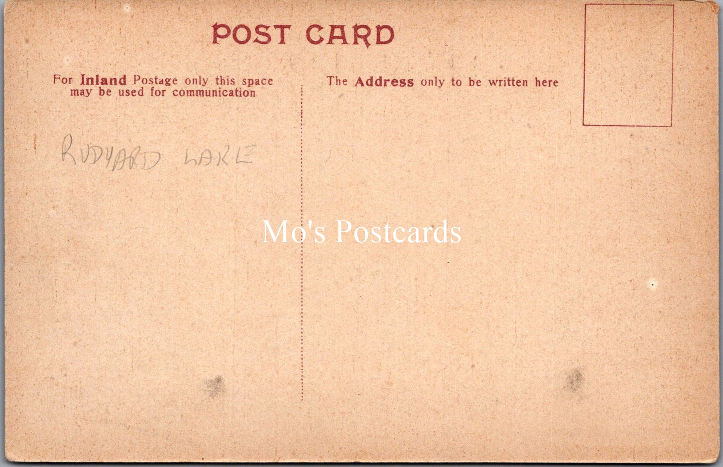 Staffordshire Postcard - The Pavilion Tea Rooms, Rudyard Lake SX108