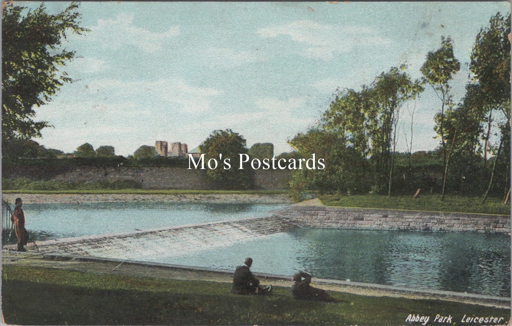 Leicestershire Postcard - Leicester, Abbey Park   SX113