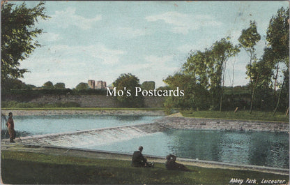 Leicestershire Postcard - Leicester, Abbey Park   SX113