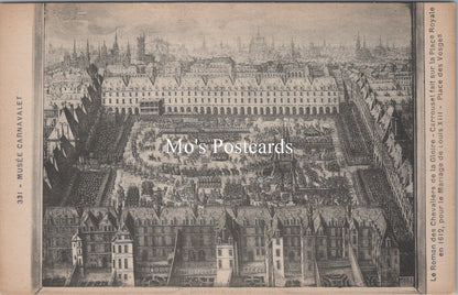 France Postcard - Paris, Musee Carnavalet, Le Roman Des Chevaliers  SX125