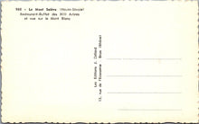 Load image into Gallery viewer, France Postcard - Le Mont Saleve, Restaurant-Buffet Des XIII Arbres  SX127
