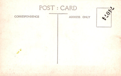 Vintage-style postcard with 'Correspondence Address Only' text and a decorative border.