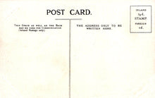 Load image into Gallery viewer, Vintage postcard with text and postage rate information on a white background
