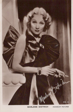 Theatrical Postcard - German-American Actress Marlene Dietrich VT255