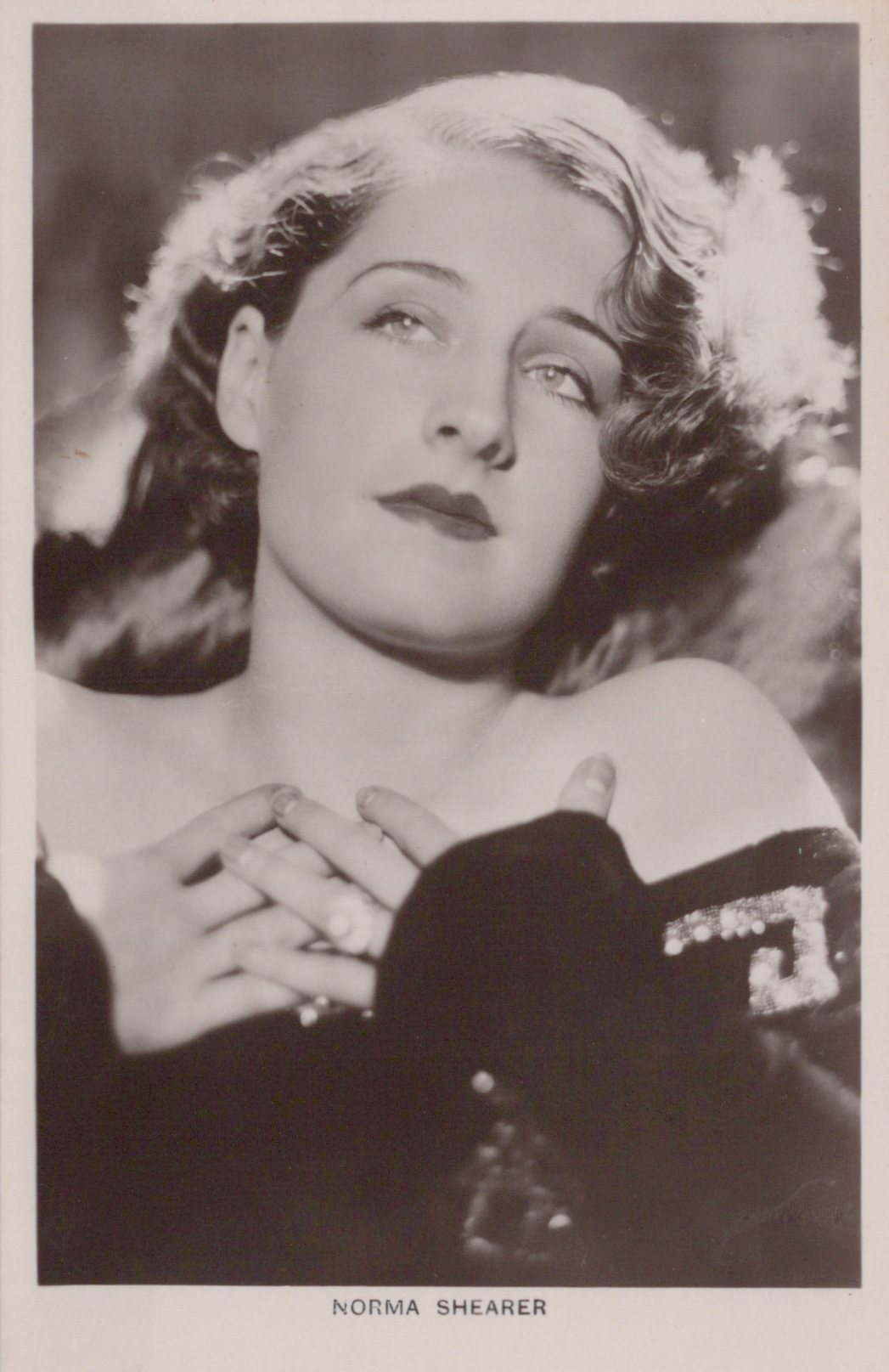Theatrical Postcard - Canadian American Film Actress Miss Norma Shearer  VT260