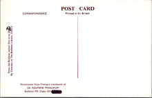 Load image into Gallery viewer, History Postcard - Illumination From Trevisa&#39;s Translation De Regimine Principum SX433
