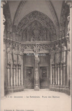 Load image into Gallery viewer, Switzerland Postcard - Lausanne, La Cathedrale, Porte Des Apotres  SX438
