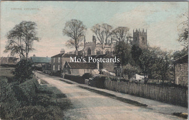 Yorkshire Postcard - Swine Church   SW17616