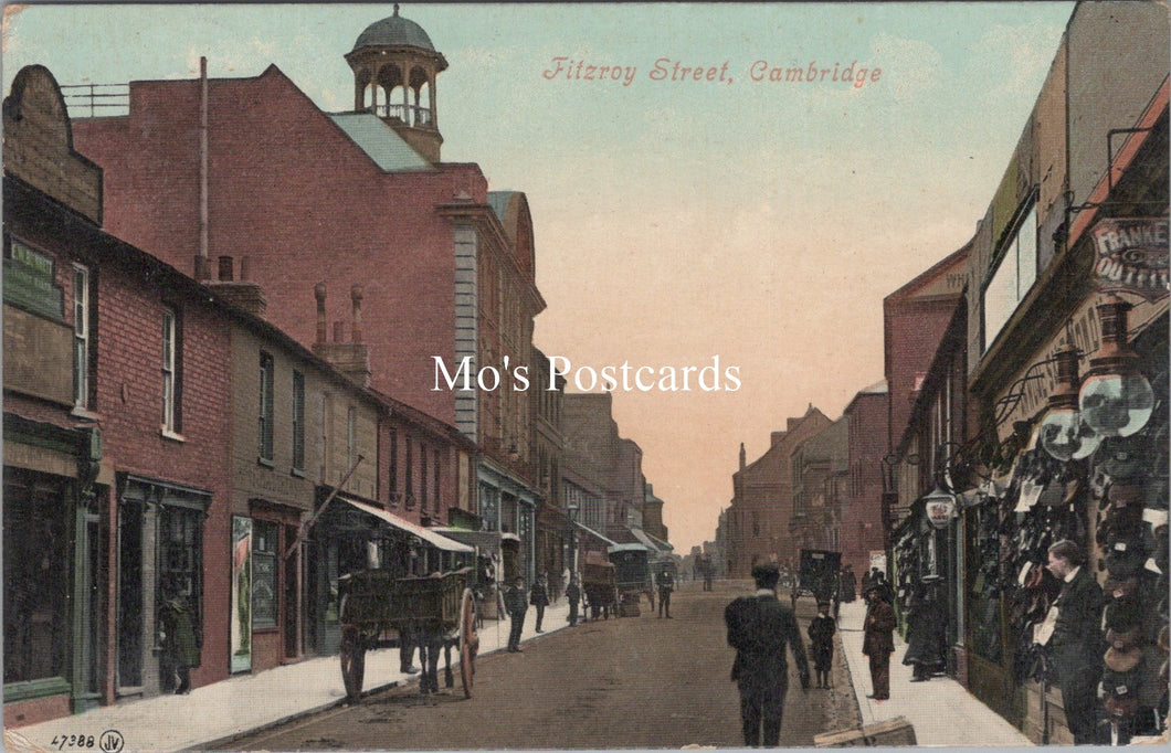 Cambridgeshire Postcard - Fitzroy Street, Cambridge  SW17617