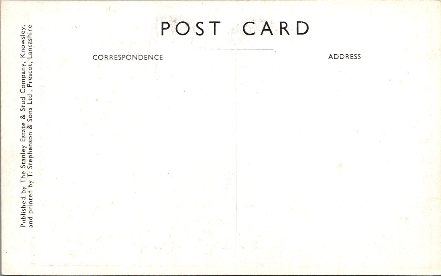Politics Postcard - The Seventeenth Earl of Derby   SW17620
