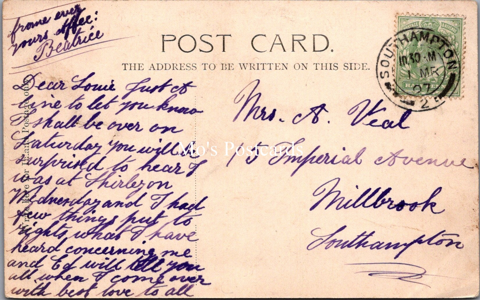 Middlesex Postcard - Sudbury Road, Harrow   SW17623
