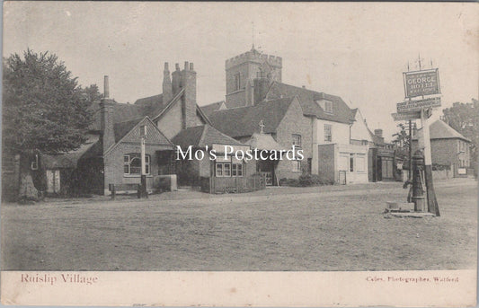 London Postcard - Ruislip Village, The George Hotel   SW17624