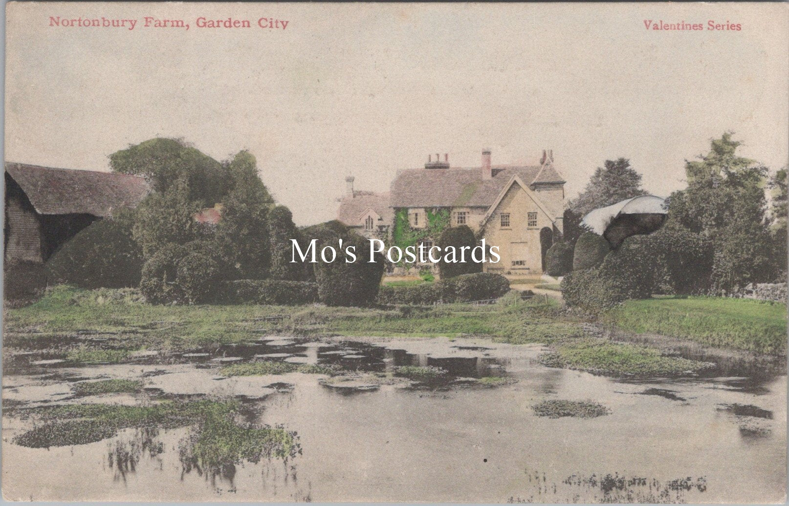 Hertfordshire Postcard - Nortonbury Farm, Garden City  SW17755