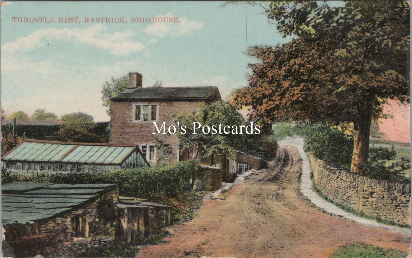 Yorkshire Postcard -  Throstle Nest, Rastrick, Brighouse SW17757