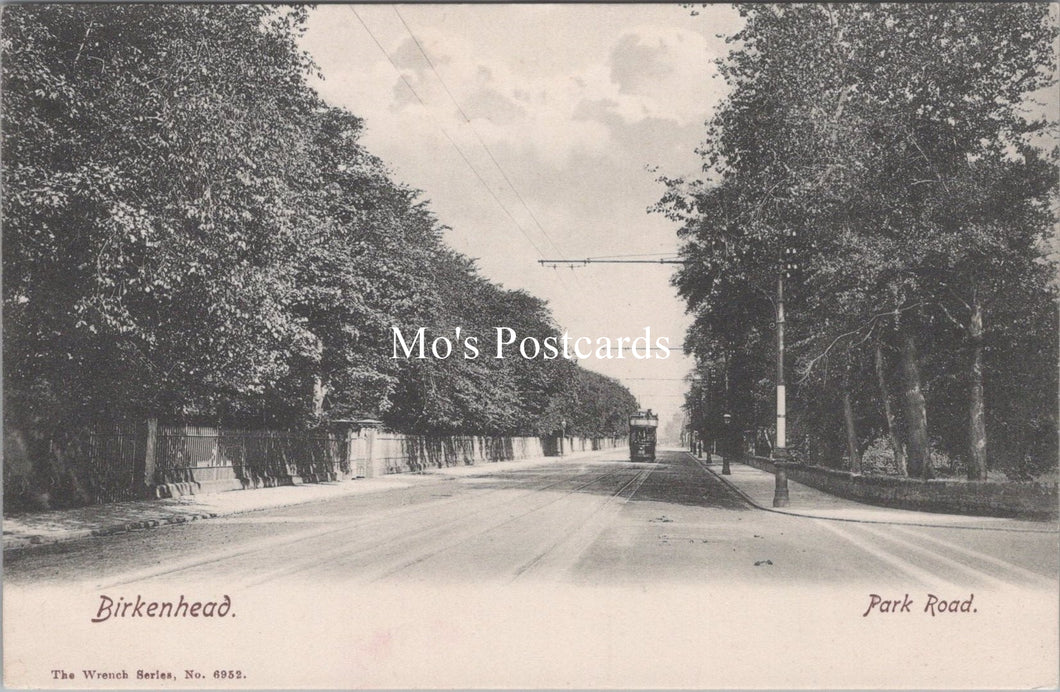Lancashire Postcard - Park Road, Birkenhead  SW17758