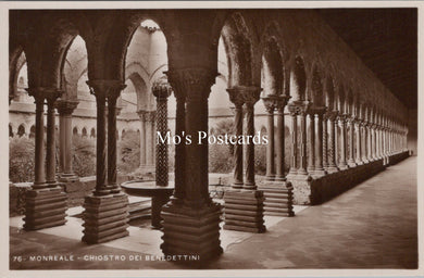 Italy Postcard - Monreale, Chiostro Dei Benedettini   SW17762