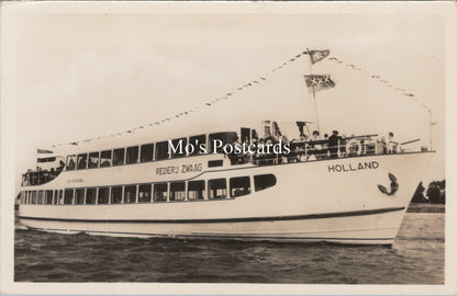 Netherlands Postcard - Reder'j Zwaag Ferry Boat, Amsterdam  SW17764