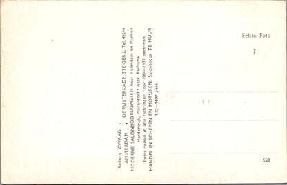 Netherlands Postcard - Reder'j Zwaag Ferry Boat, Amsterdam  SW17764