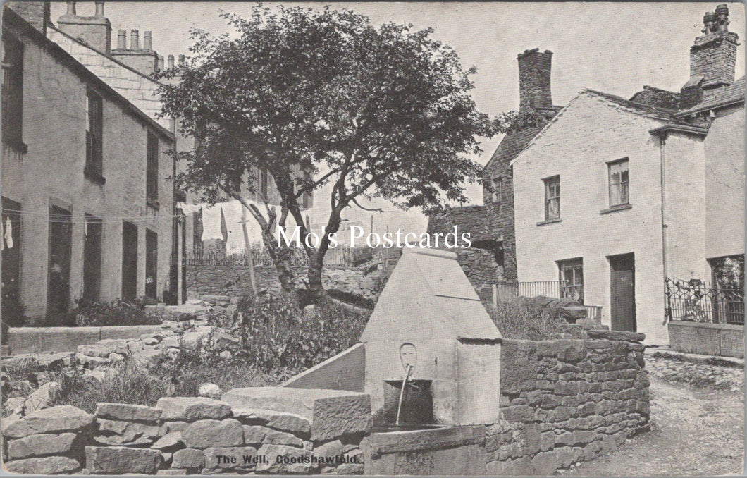 Lancashire Postcard - The Well, Goodshawfold  SW17765