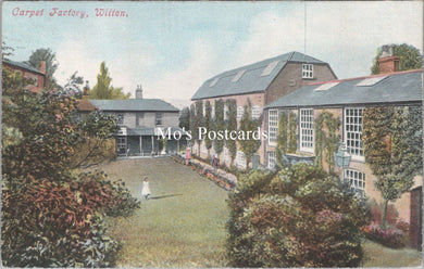 Wiltshire Postcard - Wilton Carpet Factory   SW17766