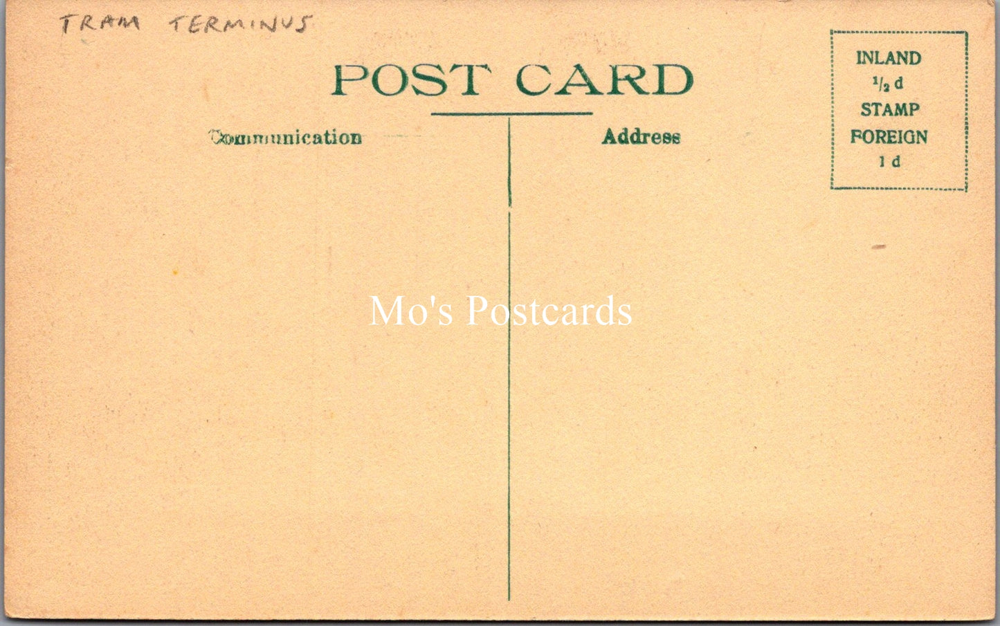Middlesex Postcard - Hampton Court Tram Terminus  SW17778