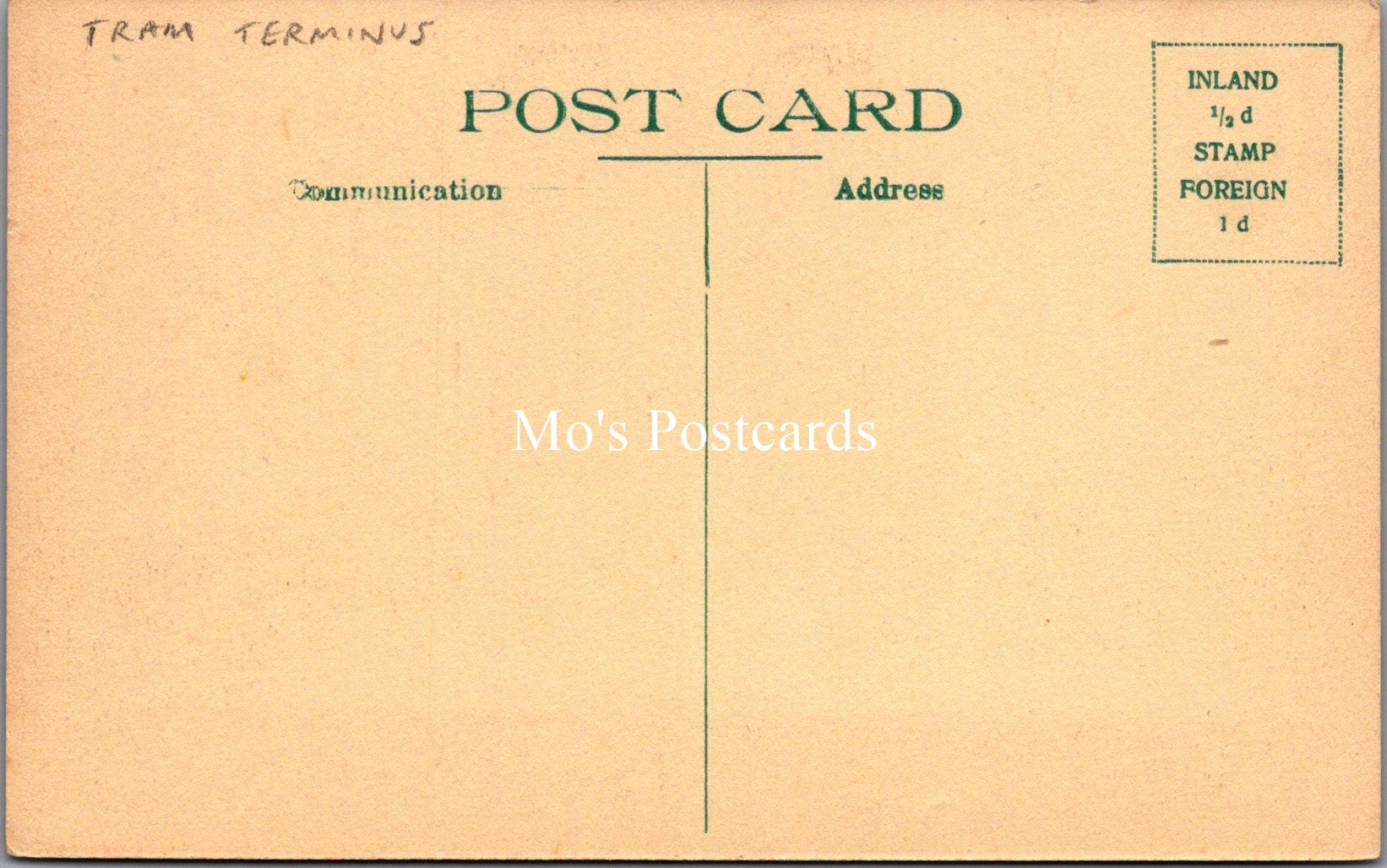 Middlesex Postcard - Hampton Court Tram Terminus  SW17778