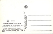 Load image into Gallery viewer, Belgium Postcard - Brussels, Bruxelles, Musee De La Porte De Hal SW17785
