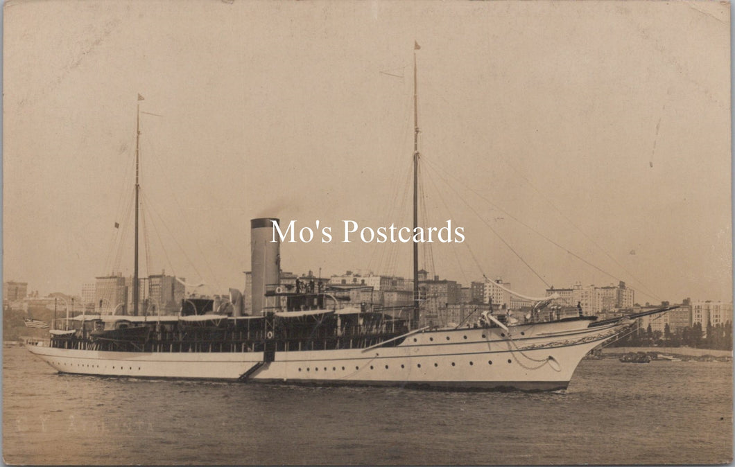 Shipping Postcard - Steam Yacht Atalanta   SW17798