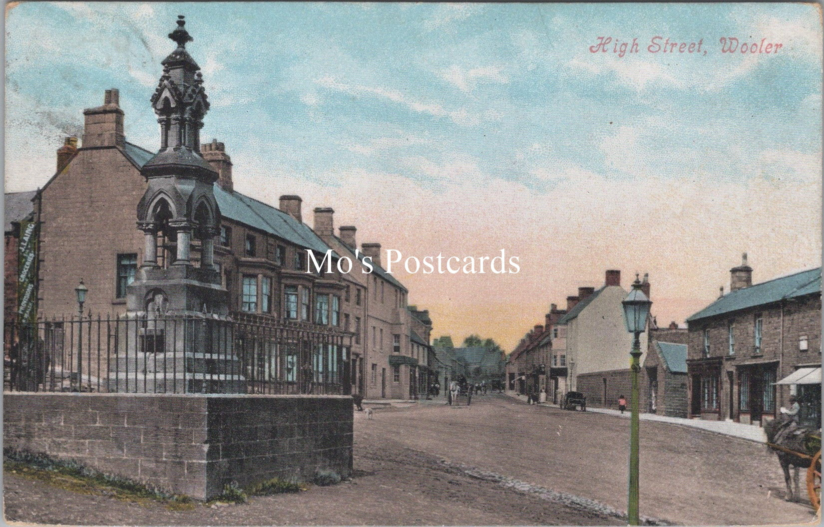 Northumberland Postcard - Wooler High Street   SW17855
