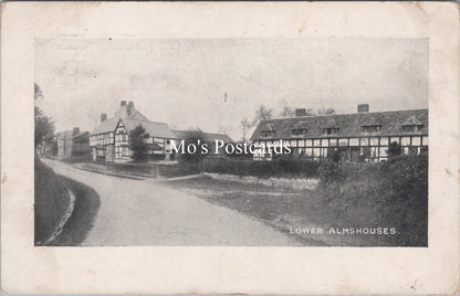 Unknown Location Postcard - Lower Almshouses   SW17856