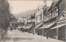 Load image into Gallery viewer, Worcestershire Postcard - Church Street, Malvern   SW17997
