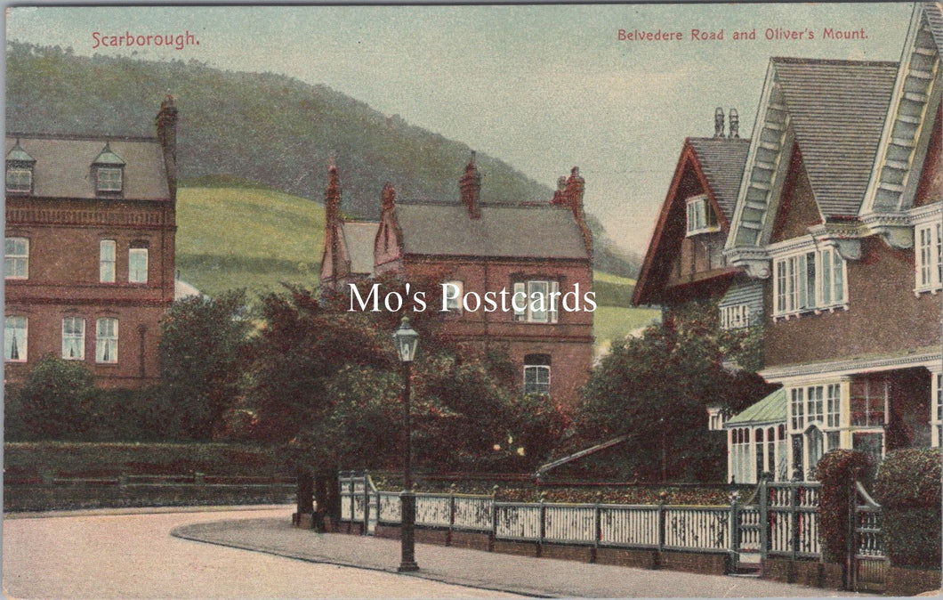 Yorkshire Postcard - Belvedere Road, Scarborough  SW17999