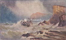 Load image into Gallery viewer, Yorkshire Postcard - Ship Wreck off Scarborough  SW18000
