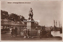 Load image into Gallery viewer, Devon Postcard - Brixham, William of Orange Memorial  SW18002
