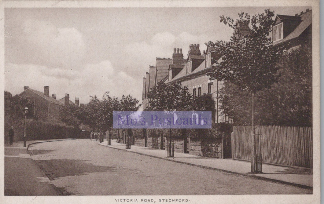 Worcestershire Postcard - Victoria Road, Stechford  SW20191
