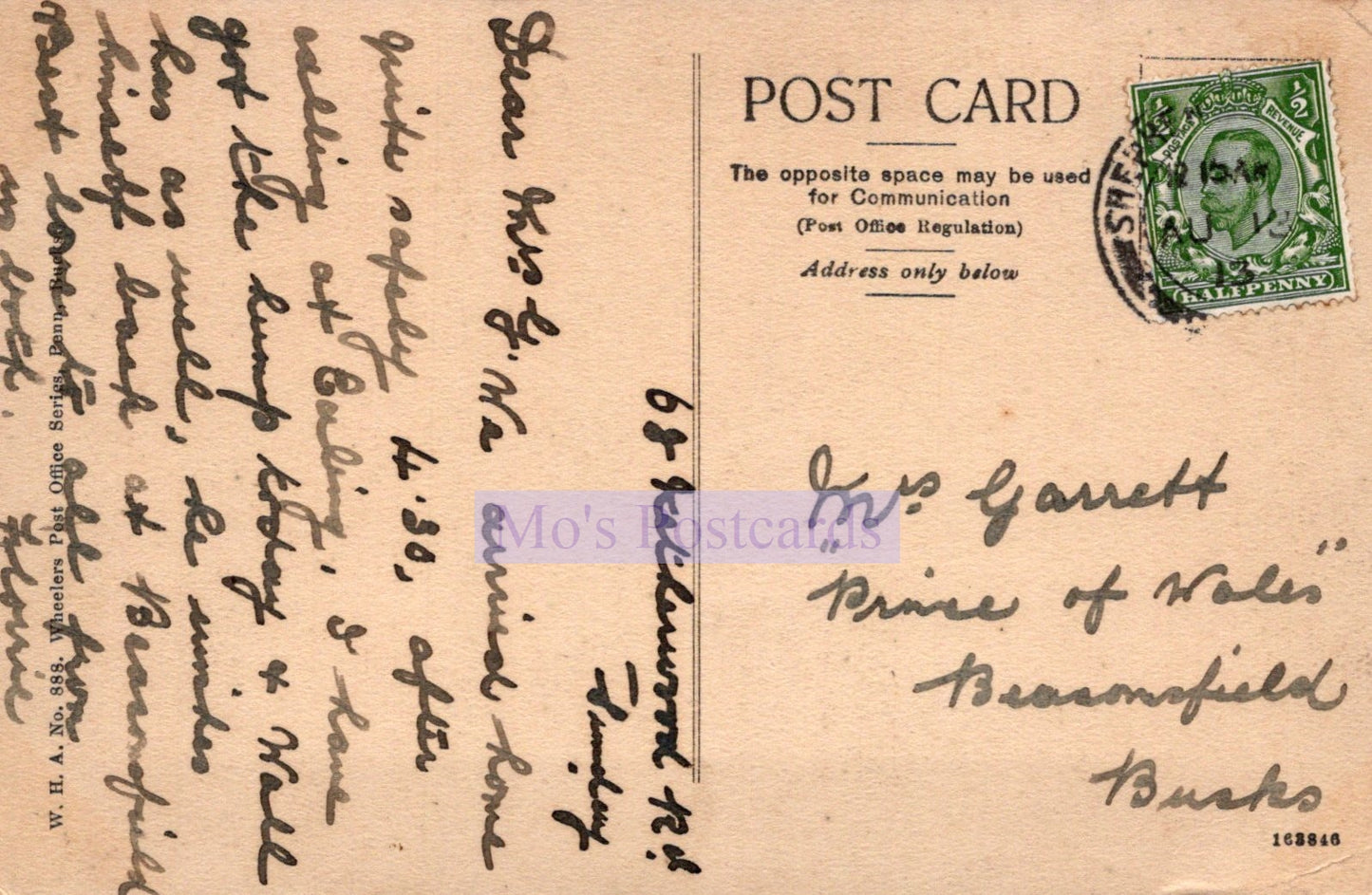 Buckinghamshire Postcard - Penn Village   SW20200