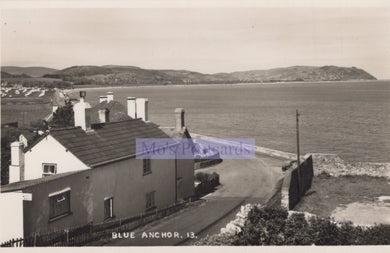 Somerset Postcard - Blue Anchor Village   SW20201