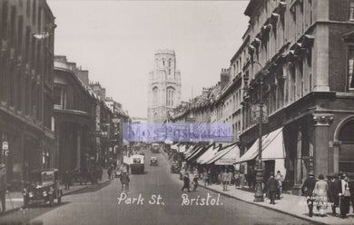 Bristol Postcard - Traffic and Pedestrians in Park Street SW20202