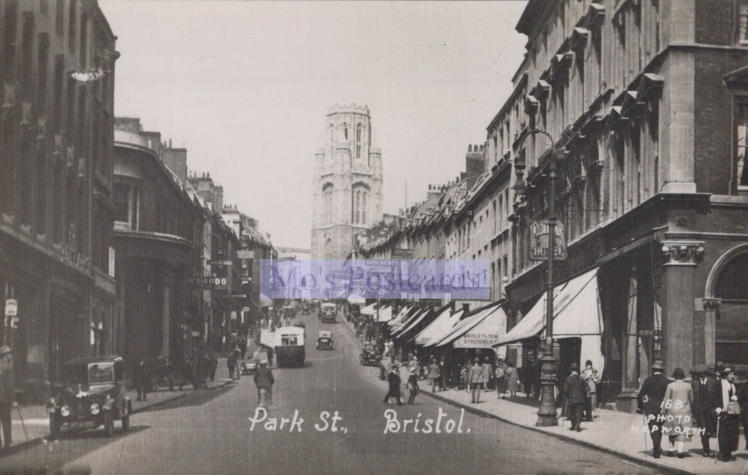 Bristol Postcard - Traffic and Pedestrians in Park Street SW20202